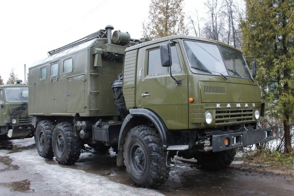 Камаз С Кунгом Военный Купить Консервации