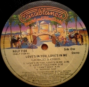 GIORGIO  MORODER  AND  CHRIS  1978    Loves in you, loves in me