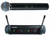 Микрофон Shure Pgx24/BETA58 проф.радиосистема.Кейс.магазин.