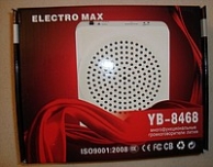 Громкоговоритель на пояс ELECTRO MAX YB-8468 10-15 Вт